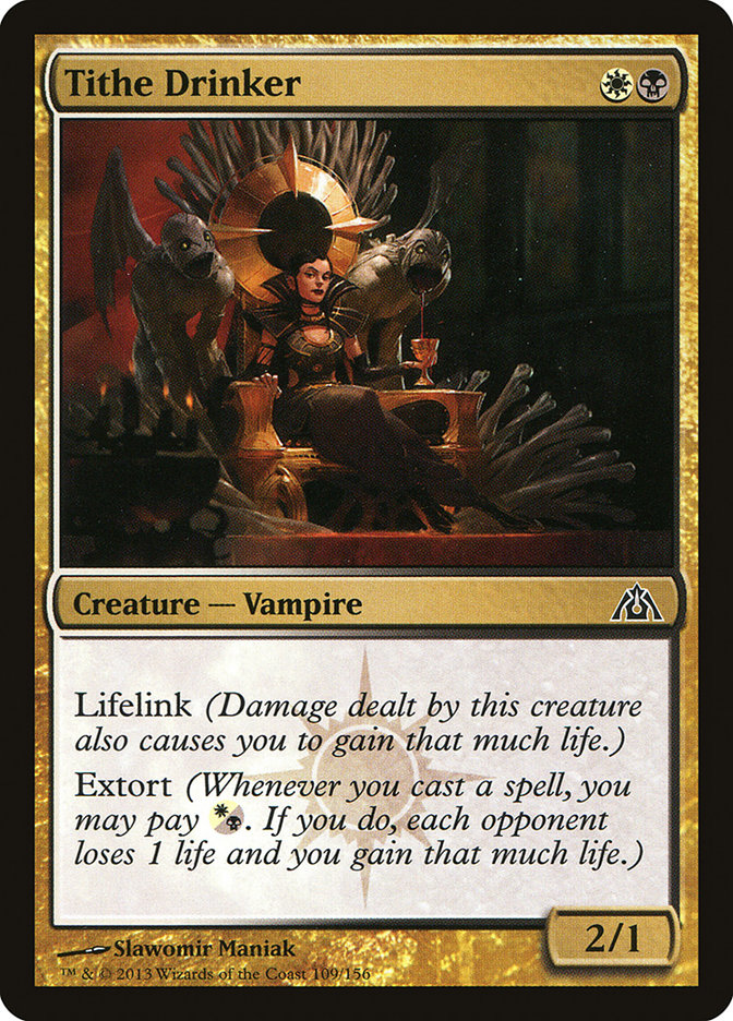 Tithe Drinker [Dragon's Maze] Magic: The Gathering