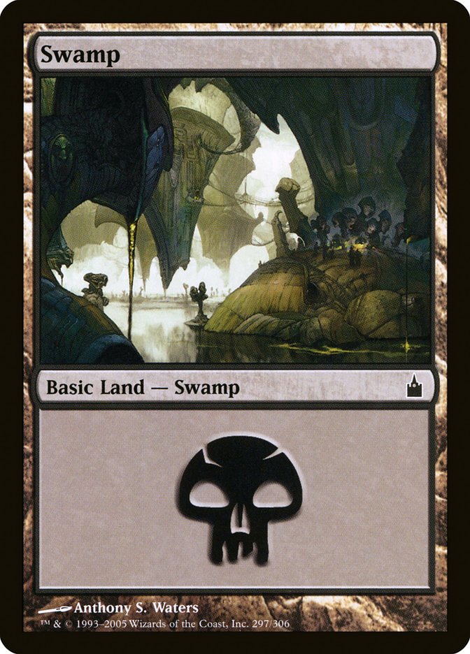 Swamp (297) [Ravnica: City of Guilds] Magic: The Gathering