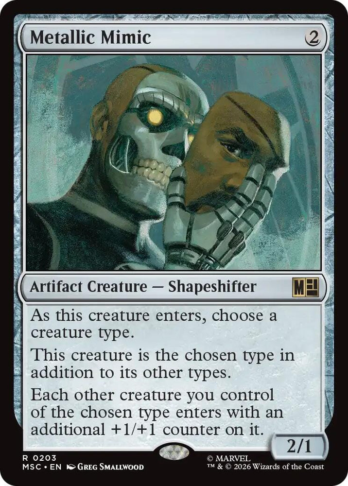 Metallic Mimic (Surge Foil) [Marvel Super Heroes Commander]