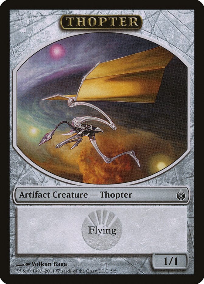 Thopter Token [Mirrodin Besieged Tokens] Magic: The Gathering