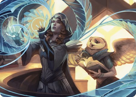 Personal Tutor Art Card [Commander Masters Art Series] Magic: The Gathering