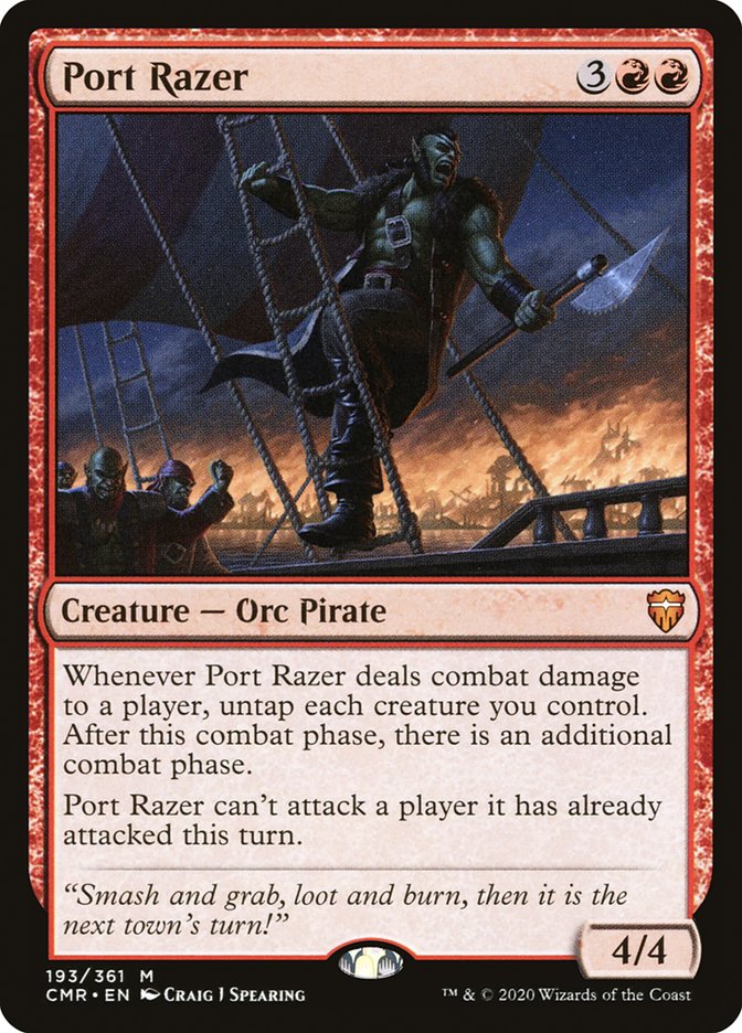 Port Razer [Commander Legends] Magic: The Gathering