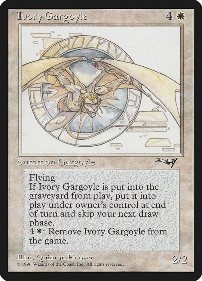 Ivory Gargoyle [Alliances] Magic: The Gathering