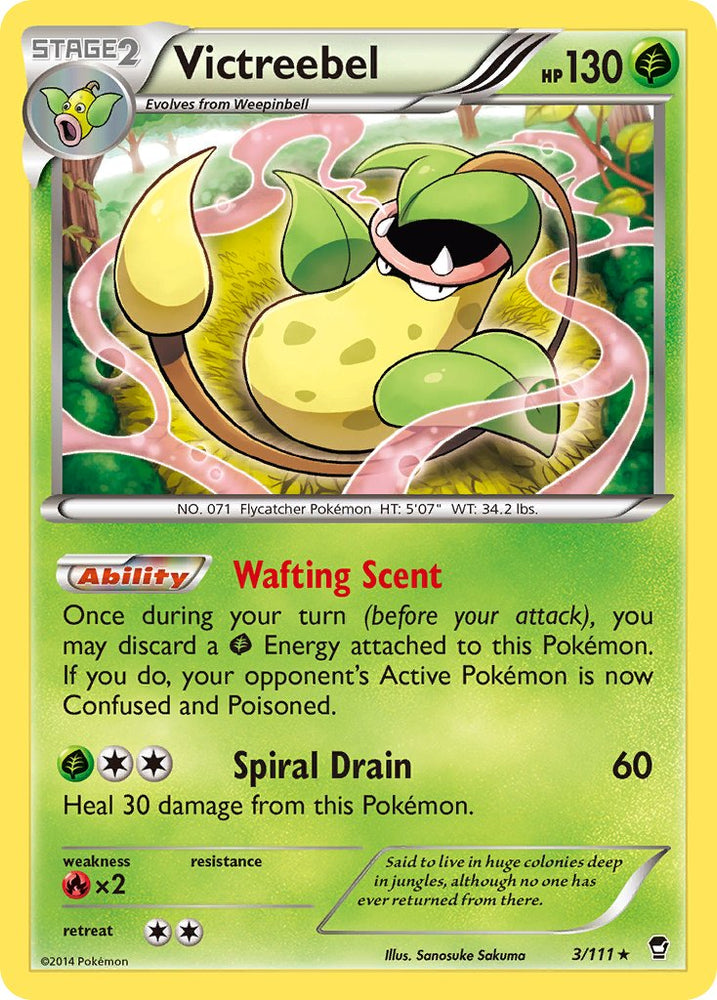Victreebel (3/111) (Theme Deck Exclusive) [XY: Furious Fists] Pokémon