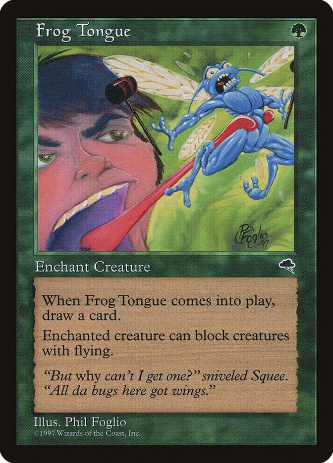 Frog Tongue [Tempest] Magic: The Gathering