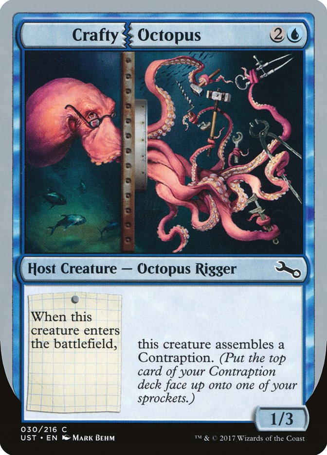 Crafty Octopus [Unstable] Magic: The Gathering
