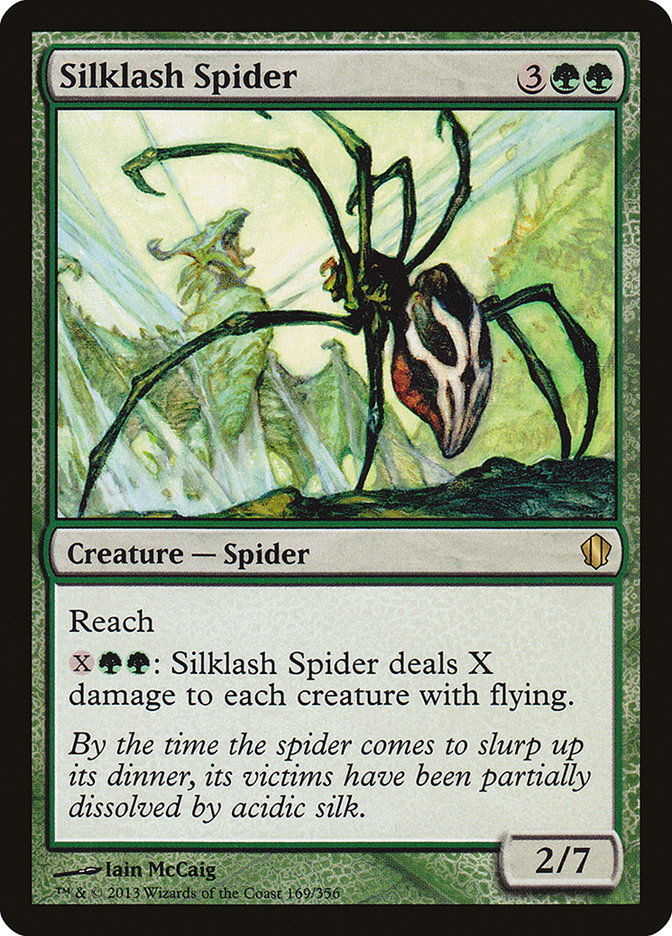 Silklash Spider [Commander 2013] Magic: The Gathering