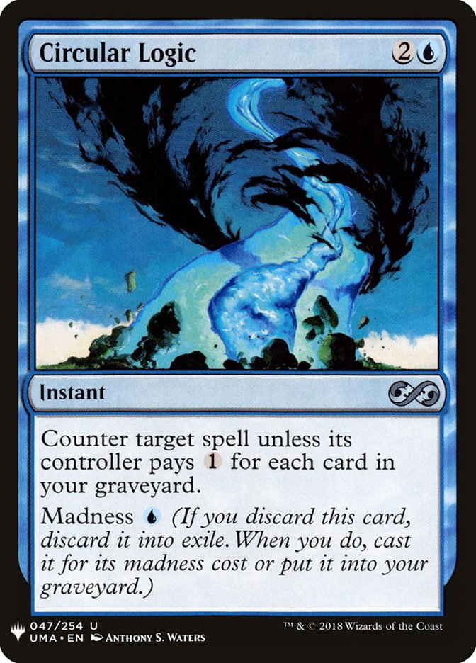 Circular Logic [Mystery Booster] Magic: The Gathering