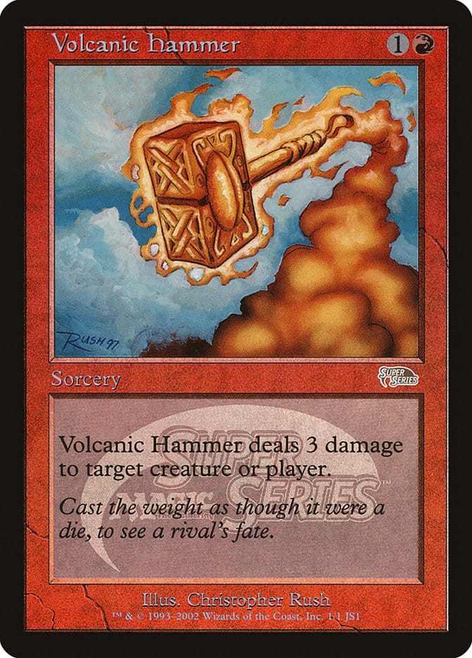 Volcanic Hammer [Junior Super Series] Magic: The Gathering
