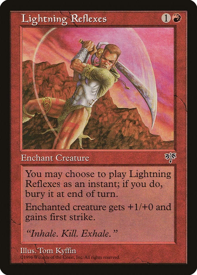 Lightning Reflexes [Mirage] Magic: The Gathering