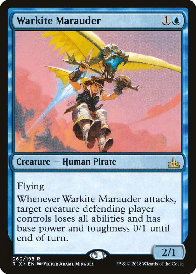 Warkite Marauder [Rivals of Ixalan] Magic: The Gathering