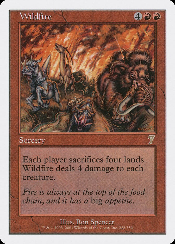Wildfire [Seventh Edition] Magic: The Gathering