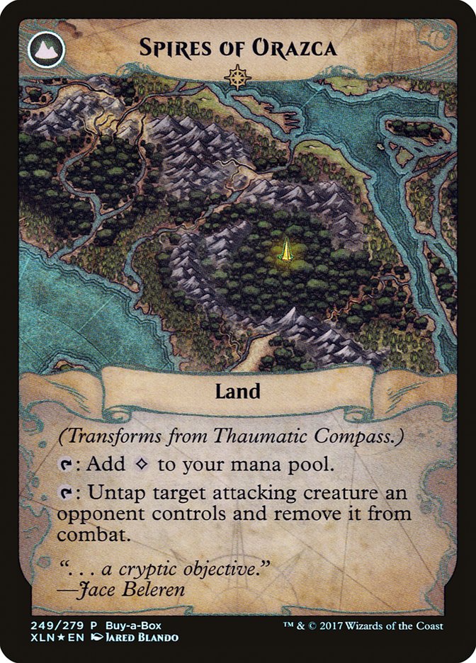 Thaumatic Compass // Spires of Orazca (Buy-A-Box) [Ixalan Treasure Chest] Magic: The Gathering