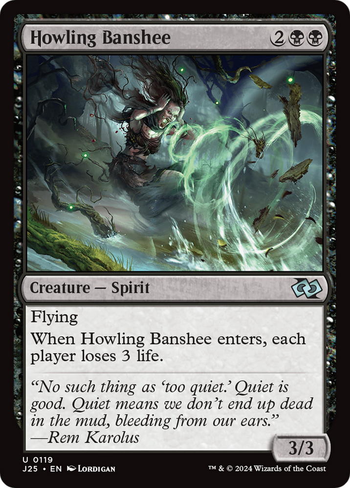 Howling Banshee [Foundations Jumpstart] Magic: The Gathering