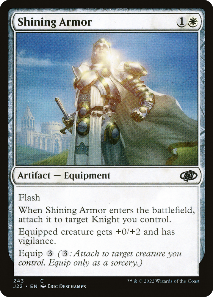 Shining Armor [Jumpstart 2022] Magic: The Gathering