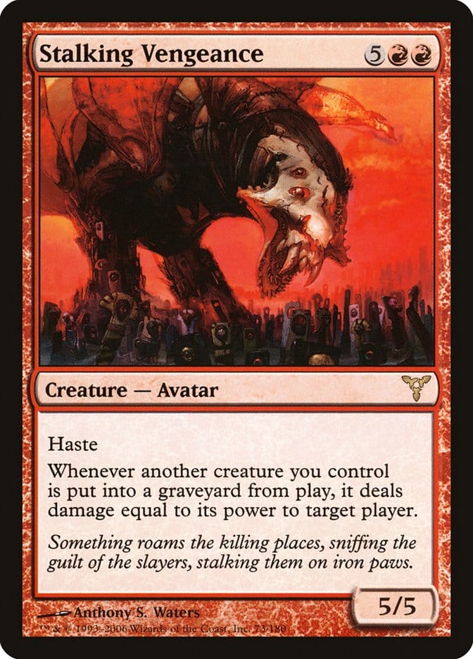 Stalking Vengeance [Dissension] Magic: The Gathering