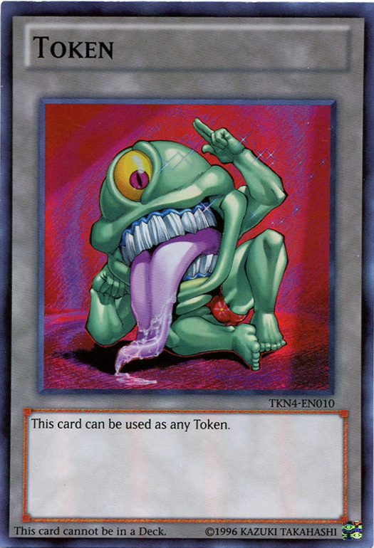 Ojama Token (Green) [TKN4-EN010] Super Rare Yu-Gi-Oh!