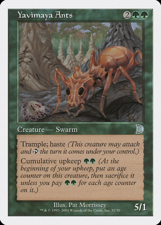 Yavimaya Ants [Deckmasters] Magic: The Gathering