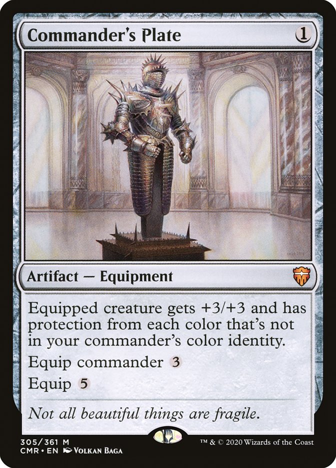 Commander's Plate [Commander Legends] Magic: The Gathering