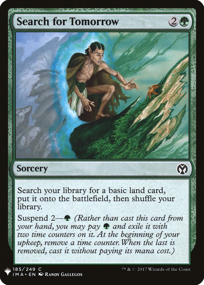 Search for Tomorrow [Mystery Booster] Magic: The Gathering