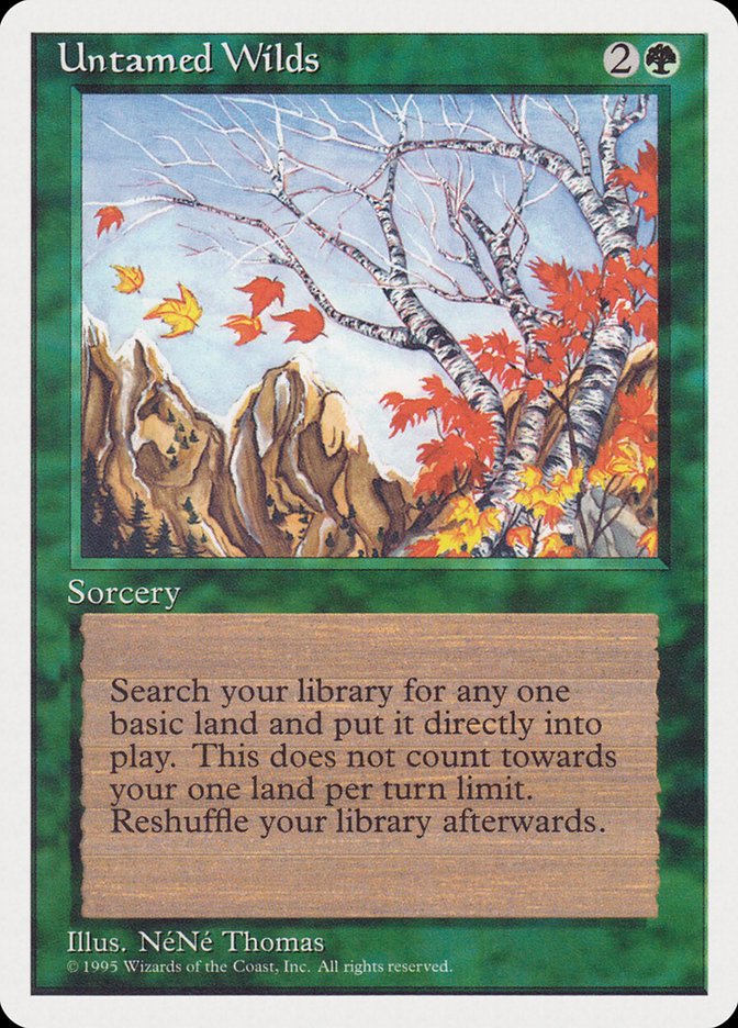 Untamed Wilds [Rivals Quick Start Set] Magic: The Gathering