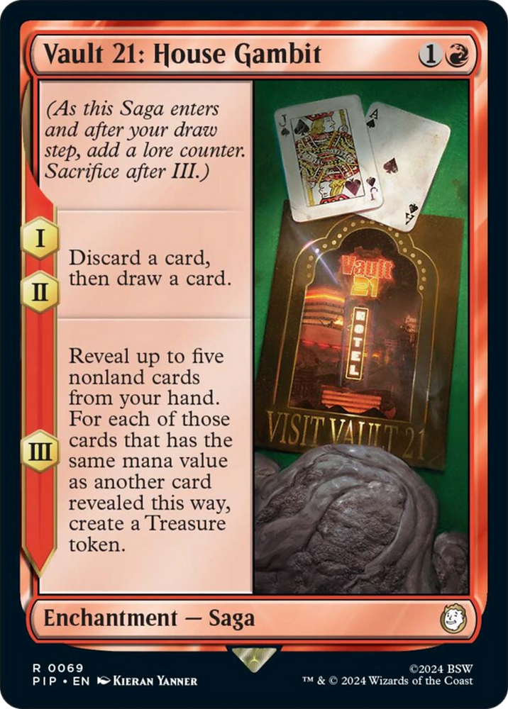 Vault 21: House Gambit [Fallout] Magic: The Gathering