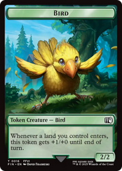Hero (0006) // Bird (0016) Double-Sided Token [FINAL FANTASY Tokens] Magic: The Gathering