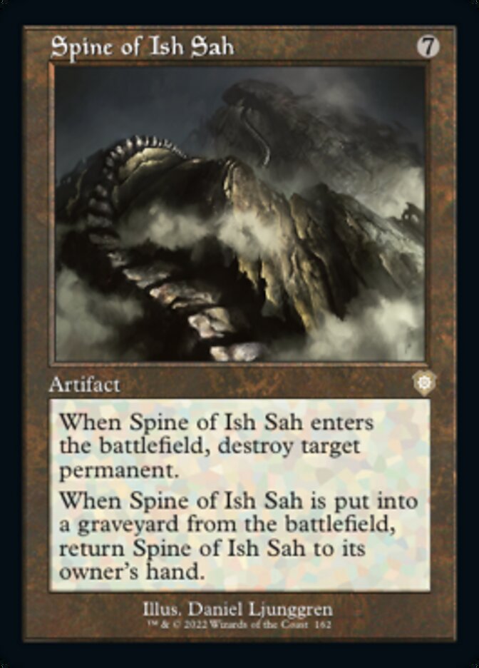 Spine of Ish Sah (Retro) [The Brothers' War Commander] Magic: The Gathering