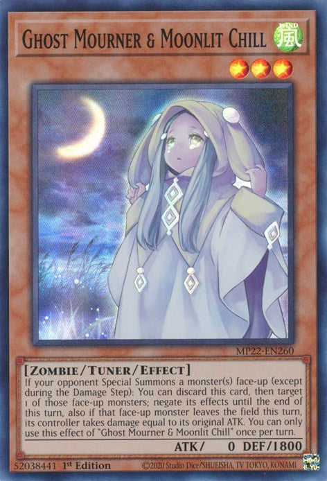 Ghost Mourner & Moonlit Chill [MP22-EN260] Super Rare - Yugioh Cards For Your TCG Needs!