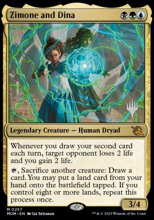 Zimone and Dina (Promo Pack) [March of the Machine Promos] Magic: The Gathering