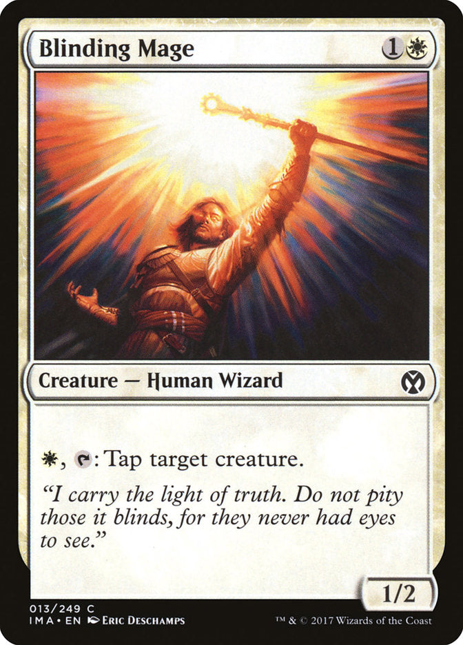 Blinding Mage [Iconic Masters] Magic: The Gathering