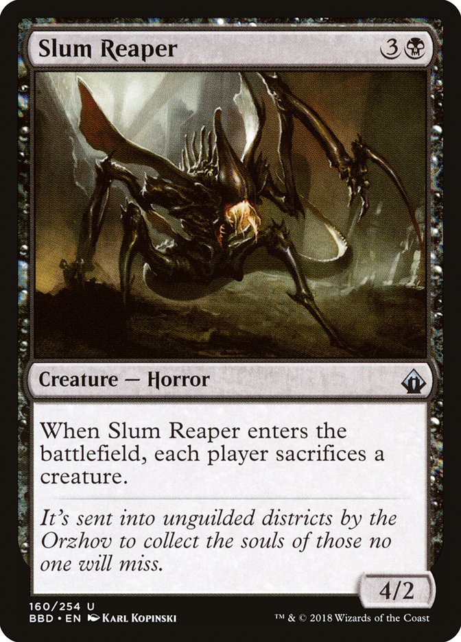Slum Reaper [Battlebond] Magic: The Gathering
