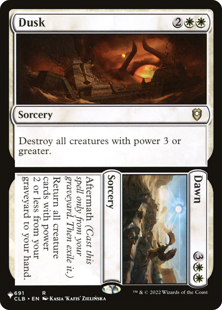 Dusk // Dawn [The List] Magic: The Gathering