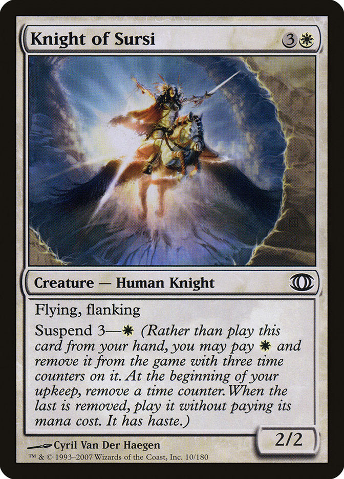 Knight of Sursi [Future Sight] Magic: The Gathering