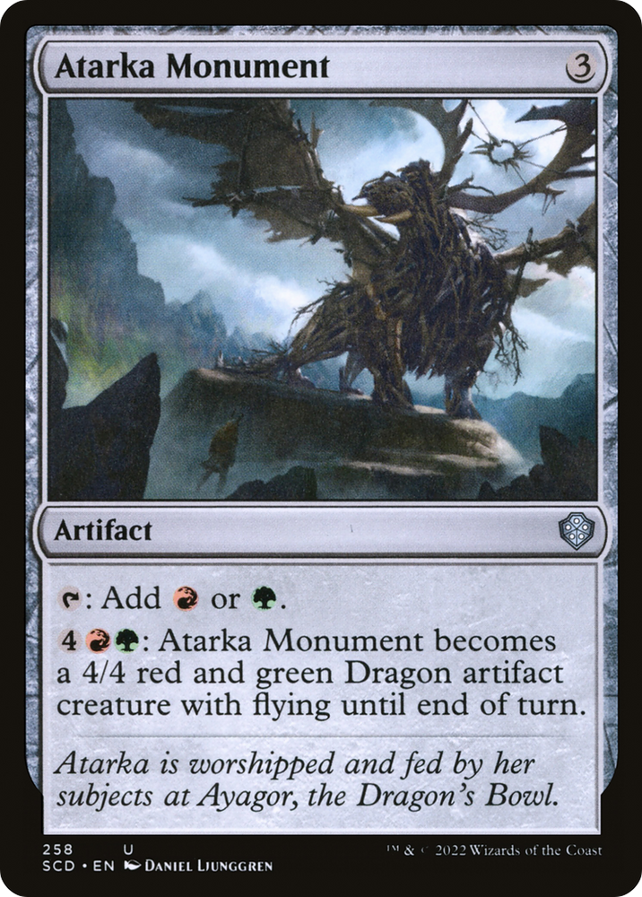 Atarka Monument [Starter Commander Decks] Magic: The Gathering