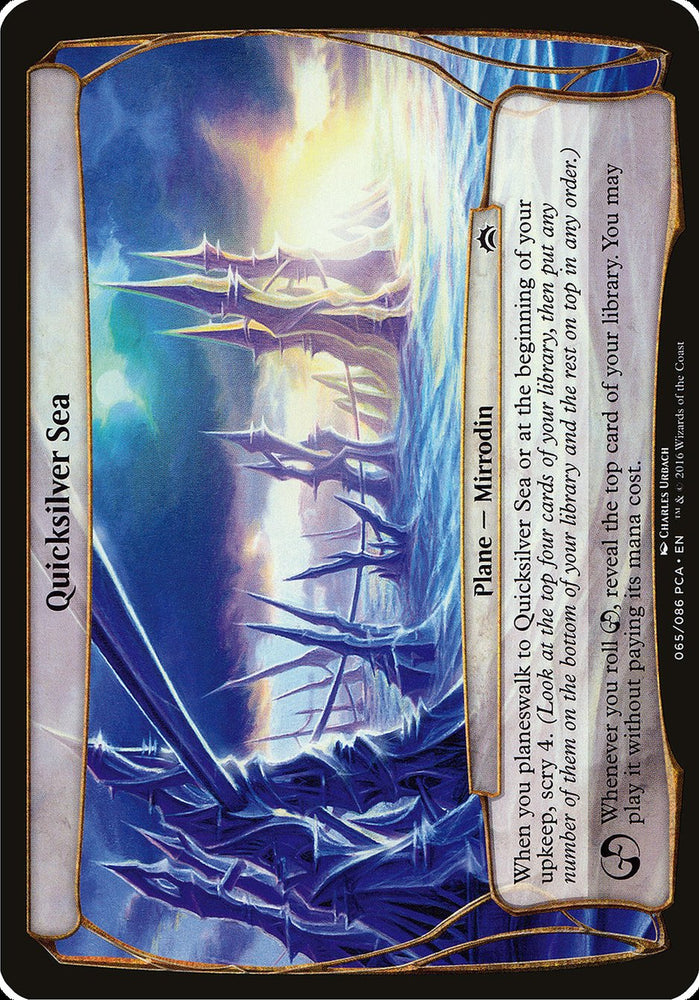 Quicksilver Sea (Planes) [Planechase Anthology Planes] Magic: The Gathering