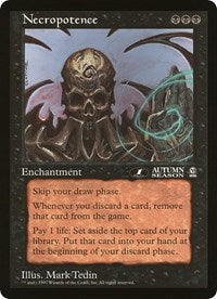 Necropotence (Oversized) [Oversize Cards] Magic: The Gathering