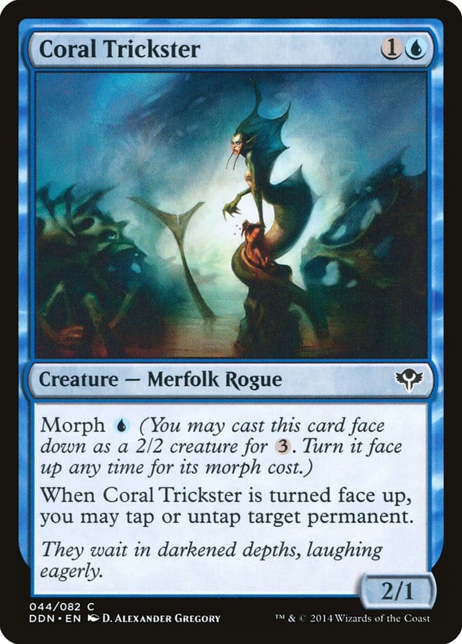 Coral Trickster [Duel Decks: Speed vs. Cunning] Magic: The Gathering