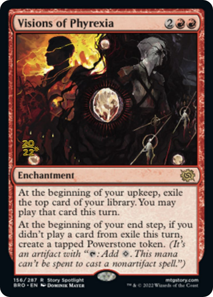 Visions of Phyrexia [The Brothers' War Prerelease Promos] Magic: The Gathering