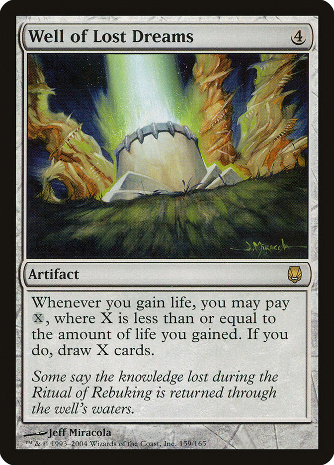 Well of Lost Dreams [Darksteel] Magic: The Gathering