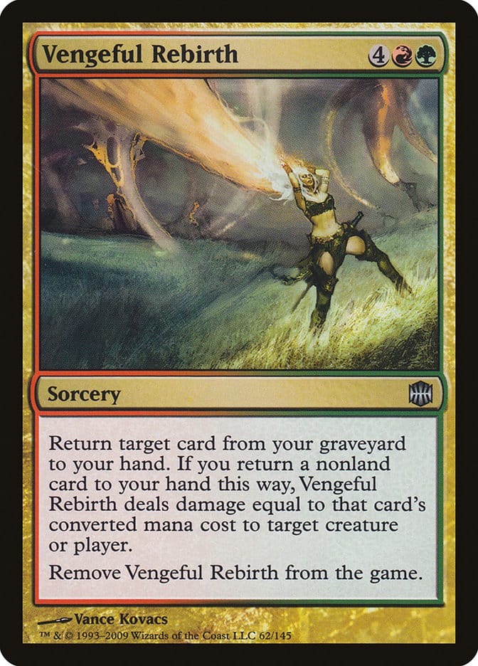 Vengeful Rebirth [Alara Reborn] Magic: The Gathering