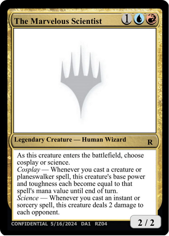 The Marvelous Scientist [Unknown Event] Magic: The Gathering