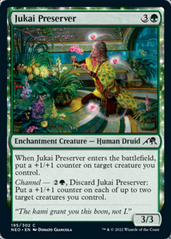 Jukai Preserver [Kamigawa: Neon Dynasty] Magic: The Gathering
