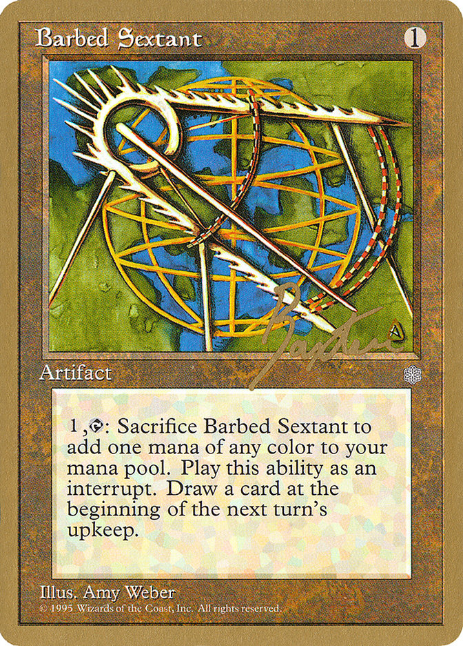 Barbed Sextant (George Baxter) [Pro Tour Collector Set] Magic: The Gathering