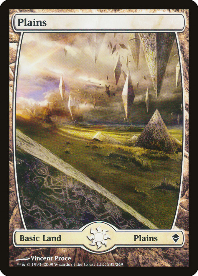 Plains (233) [Zendikar] Magic: The Gathering