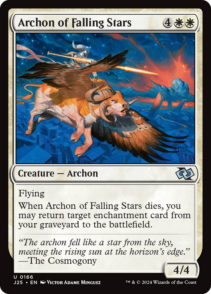 Archon of Falling Stars [Foundations Jumpstart] Magic: The Gathering