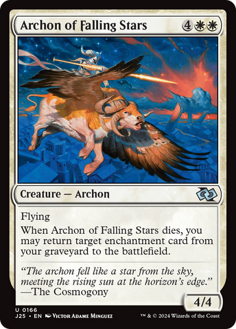 Archon of Falling Stars [Foundations Jumpstart] Magic: The Gathering