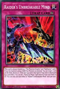 Raider's Unbreakable Mind [PHRA-EN068] Common Yu-Gi-Oh!