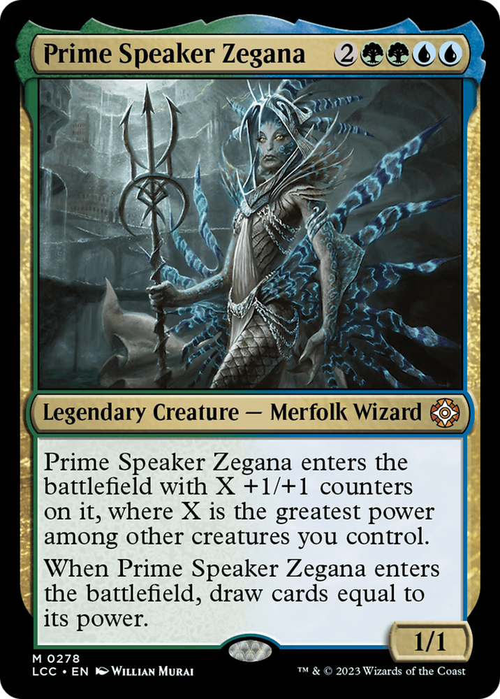 Prime Speaker Zegana [The Lost Caverns of Ixalan Commander] Magic: The Gathering