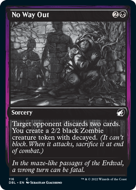No Way Out [Innistrad: Double Feature] Magic: The Gathering